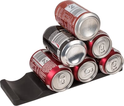 Koelkast Organisator - Wijn - Bier - Stapelen - Flessenrek - Keuken - Ruimtebesparende - Blikhouder