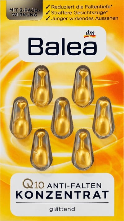 Balea Antirimpelconcentraat met Q10 (7 stuks)