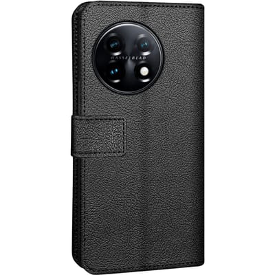 Just in Case OnePlus 11 Portemonnee Case Zwart