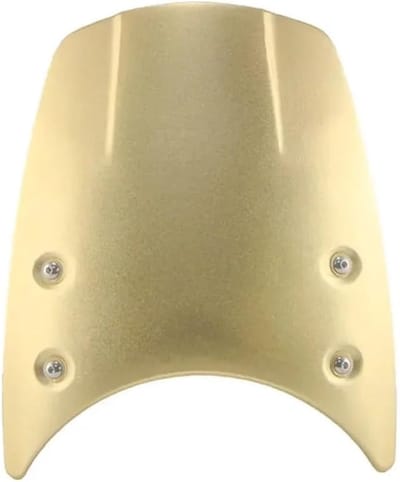 Motor Windscherm - Koplamp Kuip - Bescherming Motor - Aluminium Constructie - Geel