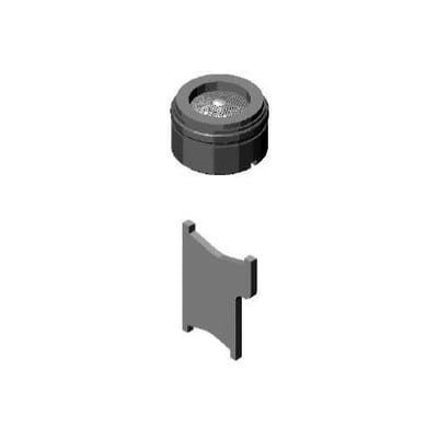 Dornbracht aerator with slot and key 90230102604-00