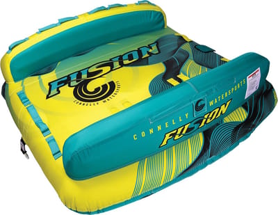 Connelly Fusion Fun Tube – 3 Persoons Opblaasbare Watersportband voor Boot – Veilig, Duurzaam & Waterpret