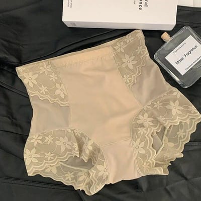 Ondergoed Vrouwen Slipje Sexy Kanten Slipje Grote Maat M-XL Hoge Taille Naadloze Slips Meisjes Ijs Zijde Onderbroek Vrouwelijke Lingerie M groen