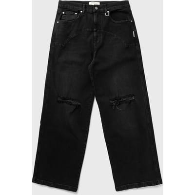DESTROYED TROU DENIM