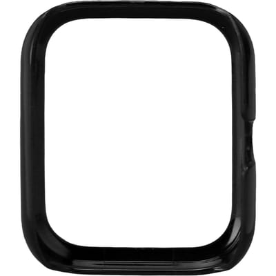 Harde Bumper Case Schokbestendig Horloge Beschermhoes Frame Vervangend Accessoire Geschikt voor Amazfit Bip zwart