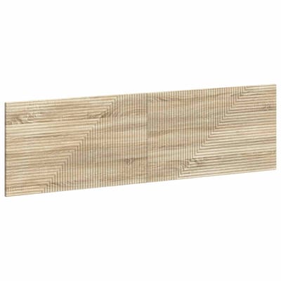 vidaXL - Wandgemonteerd - Hoofdbord - HAARLEM - Sonoma - Eiken - Bewerkt - hout