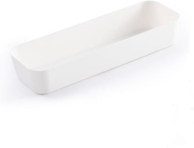 Lade Organizer - Opbergdoos Bureau - Bureau Organiseren - Met Scheidingswand - 26.5 Cm - Transparant