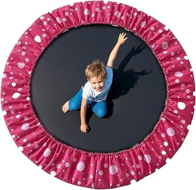 Trampoline Veiligheidshoezen - Veerkussens Bescherming - Veilig Spelen - Waterdicht Oxford Doek - Diverse Maten - Rozerood