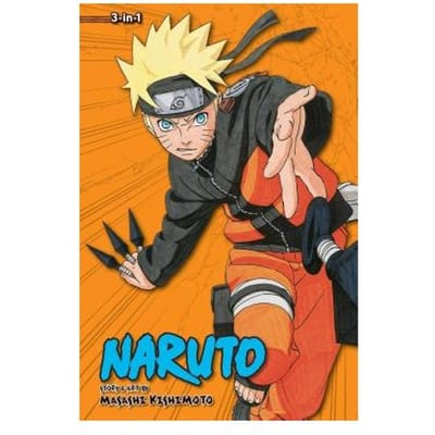 Naruto 3-in-1 Editie Deel. 10 door Masashi Kishimoto Paperback Boek 9781421564746