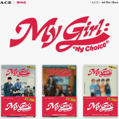 POCA ALBUM Ver ACE 6e minialbum My Girl My Choice Random 1ea