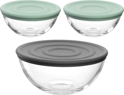 Leonardo CUCINA Schalen/Deksels set 6delig
