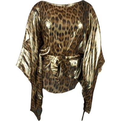 Roberto Cavalli Kaftan Goud
