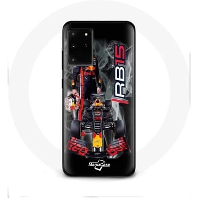 Coque maniacase pour samsung galaxy S11 plus Formule 1 Max Verstappen Pilote F1 Red Bull 15