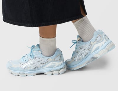 Lage Sneakers Asics Baskets gel-nyc maille respirante
