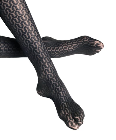 FALKE Cryptogram 30 DEN dames panty - marine