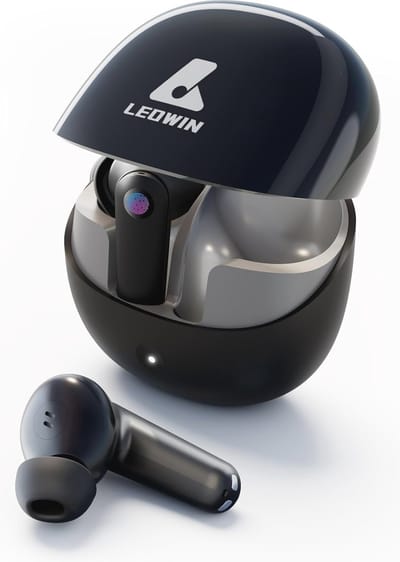 Draadloze Oortjes In Ear Bluetooth Koptelefoons met ANC & ENC Ruisonderdrukking voor Heldere Oproepen en 40 Uur Batterij