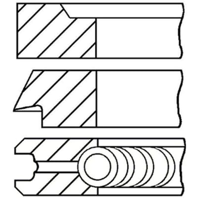 Goetze Engine Zuigerveren set GOETZE 08-287800-00
