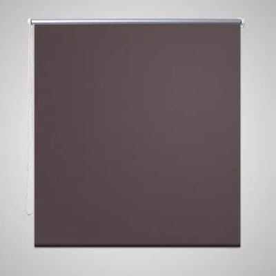 Verduisterend Rolgordijn - Zijrolgordijn Thermorollo - Privacy Creëren - Warmte- en Lichtafstotend - 80 x 230 cm - Koffie
