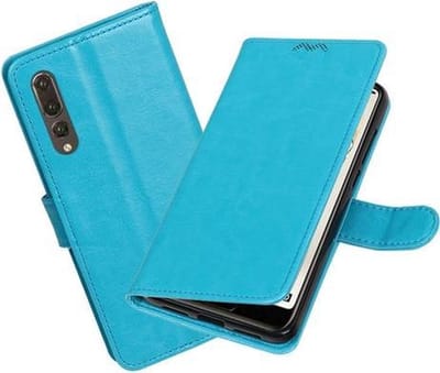 Turquoise Portemonnee Wallet Case Hoesje voor Huawei P20 Pro