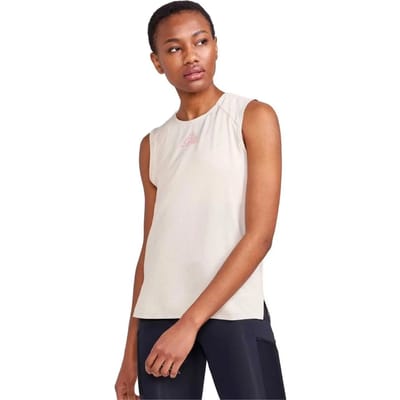Craft Pro Trail Mouwloos T-shirt Beige S Vrouw