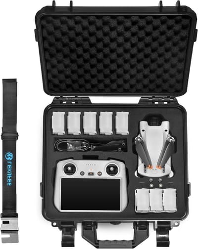 Draagtas voor DJI Mini 4 Pro en Mini 3 Pro Drone met RC2/RC N2N1 Afstandsbediening en Accessoires, Ideaal voor Bescherming en Transport