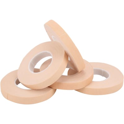 5 Stuks Vinger Tape Katoen Plantaardige Lijm Handbeschermer Kleefpleister Schaar Speelbenodigdheden Roze