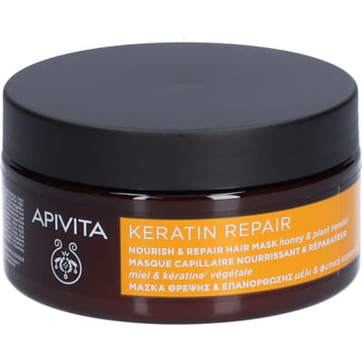 Apivita Keratin Repair Nourish & Hair Mask Honey Plant 200 Conditioner
