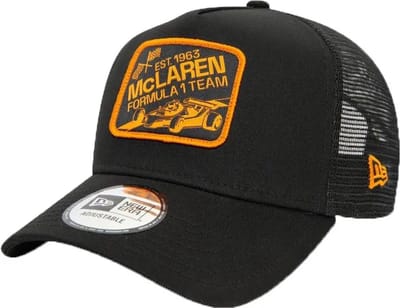 McLaren Unisex Graphic Patch Ef Trucker Cap Zwart - UNI