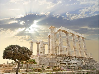 Fotobehang - De Akropolis, Griekenland.