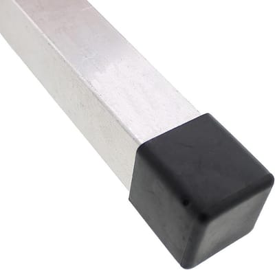 80 mm Vierkante Rubberen Voeten Stoppers Tips Adereindhulzen Meubeldoppen voor Tafel- & Stoelpoten - by Lifeswonderful (50)