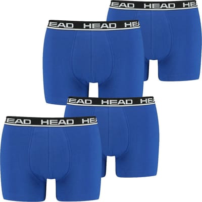 HEAD Heren Boxershorts HEAD BASIC BOXER 4er Pack Veelkleurig M