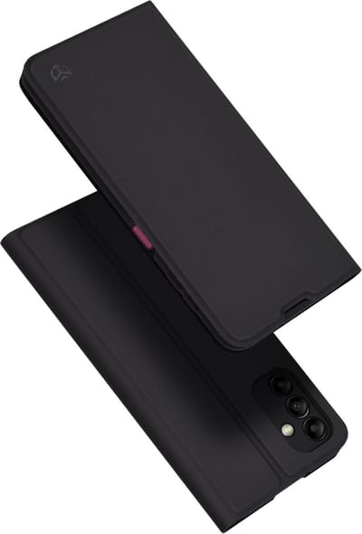 Hoesje geschikt voor Samsung Galaxy A14 4G/5G - Techsuit Magskin Book Wallet Case - Zwart