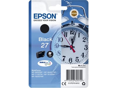 EPSON Cartouche d'encre T2701 Noir - Réveil (C13T27014012)