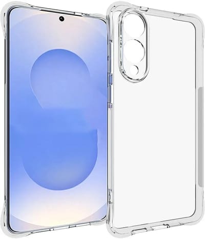 Transparant Hoesje Geschikt voor Samsung Galaxy S25 Edge | Schokbestendig TPU | Back Cover | Dun | Flexibel | Shockproof | Doorzichtig