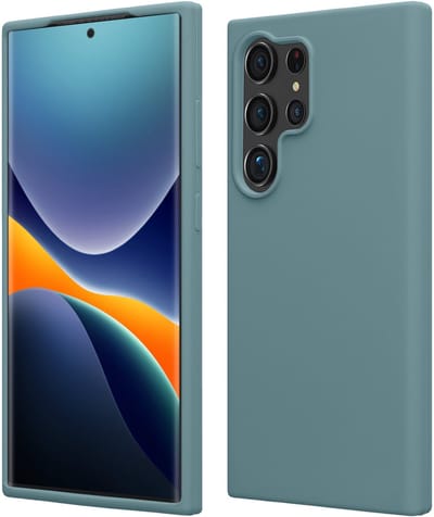 kwmobile telefoonhoesje geschikt voor Samsung Galaxy S24 Ultra - Hoesje met siliconen coating - Smartphone case in antieksteen