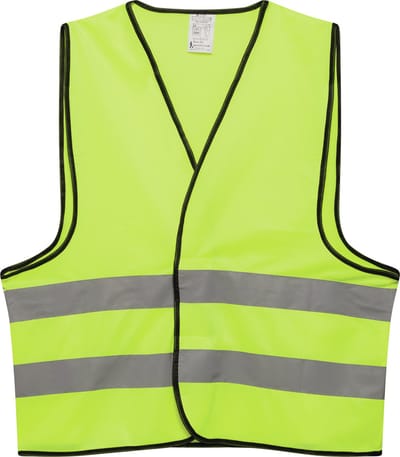 Veiligheidshesje - met Reflectie - Veiligheidsvest - Reflectievest - Veiligheidshesje - Geel - one size