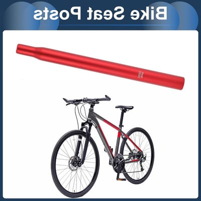 Lichtgewicht Aluminium Fiets Zadelpennen 28.6x350mm voor Comfortabel Fietsen en Verstelbare Zadelhoogte