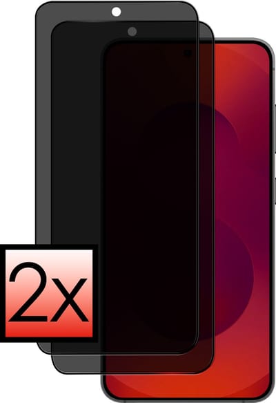 Screenprotector - 3 Stuks - Geschikt voor Samsung Galaxy S25 - Privacy Filter - Beschermglas - Gehard Glas - Tempered Glass - Screen Protector - Anti Spy - Full Display Cover