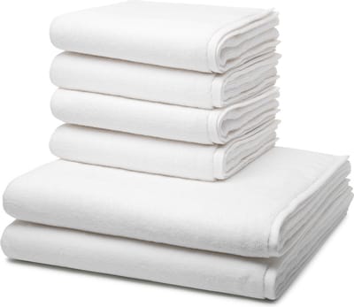 Ross Sonstiges 4 X handdoek 2 X douchehanddoek - in set 6 pack Sensual Skin