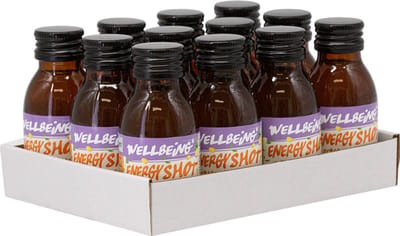 Damhert | Wellbeing | Energy Shot Gember | 12 Stuks | 12 x 75 ml