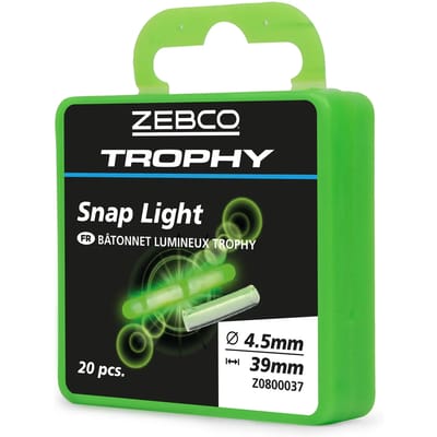 Zebco Trophy Snap Light 20pcs Pack 4.5mm