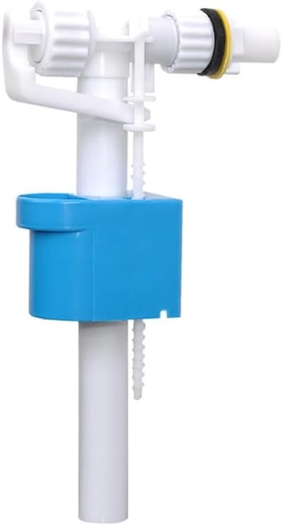 Vulklep voor zij-inlaat toiletreservoir, G1/2 zij-inlaat vulvlotterklep, schacht toiletvervanging (kunststof)