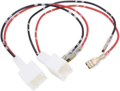 Auto Speaker Kabelset - Audio Kabelboom - Muziek Luisteren - Originele Pasvorm - 2 Stuks - Zwart