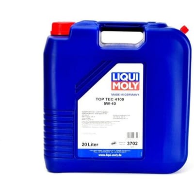 LIQUI MOLY 20L Liqui Moly 9511 5W40 Top Tec 4100 Synthetisch Motorolie C3 VW50500/50501 MB229.31 (3702)