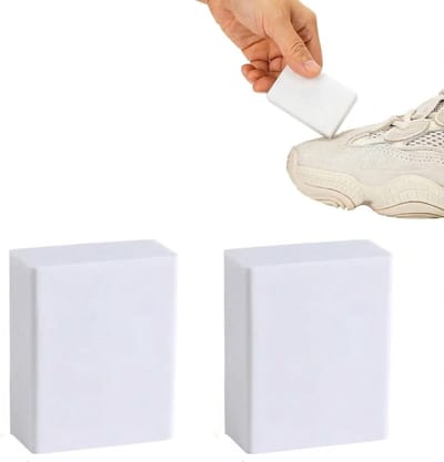 Reinigingsgum voor suède schoenen - 2 stuks, ideaal voor het verwijderen van vlekken en vuil, schoenonderhoud en verzorging