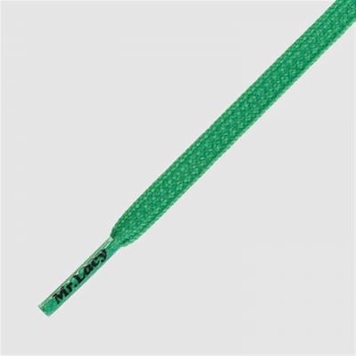 Mr Lacy schoenveters Goalies plat kelly green voetbalschoen veters Hexagrip 125 cm - Gaan niet los tijdens het sporten