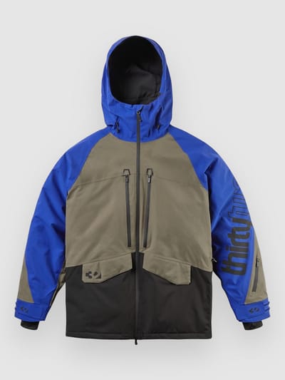 ThirtyTwo Lashed Insulated Fleece Jas blauw
