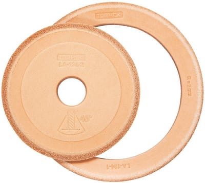 Tormek Lederen wetschijf – precisie slijpen – smalle profielen – duurzaam rundleer – 120 mm/93 mm – bruin design