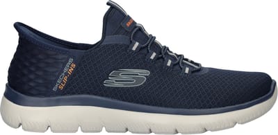 Skechers 232457/nvy Summits - High Range Heren Bungee Veterschoenen Navy