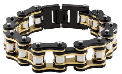 Zippo Bike Chain Armband BlackGold